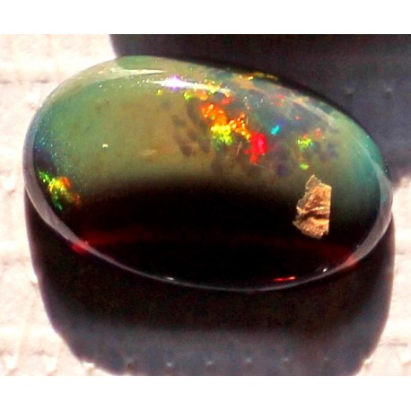 2 Carat 100% Natural Black Opal Gemstone Ethiopia Ref: Product No 326
