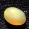 0.5 Carat 100% Natural White Opal Gemstone Ethiopia Ref: Product No 131