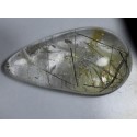 Dur Najaf Rutile Quartz 150.5 CT Gemstone Afghanistan 0014