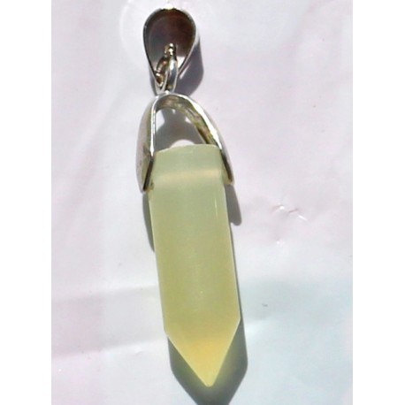 JADE Pendant 12 CT Green Gemstone Afghanistan 0034