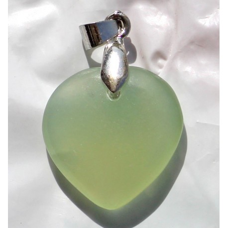 Onyx Pendant 27 CT Green Gemstone Afghanistan 006