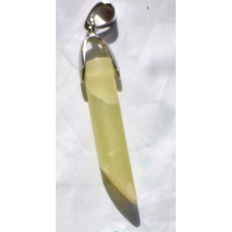 Onyx Pendant 14 CT Green Gemstone Afghanistan 0025