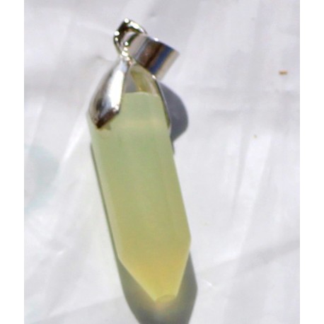 Onyx Pendant 24 CT Green Gemstone Afghanistan 0027