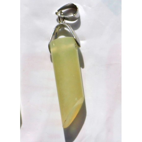 Onyx Pendant 18 CT Green Gemstone Afghanistan 0028