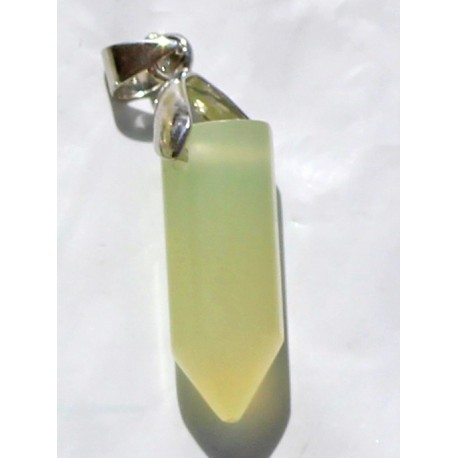 Onyx Pendant 21 CT Green Gemstone Afghanistan 0032