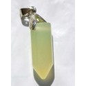 Onyx Pendant 21 CT Green Gemstone Afghanistan 0032