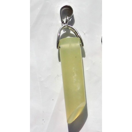 Onyx Pendant 27 CT Green Gemstone Afghanistan 0051