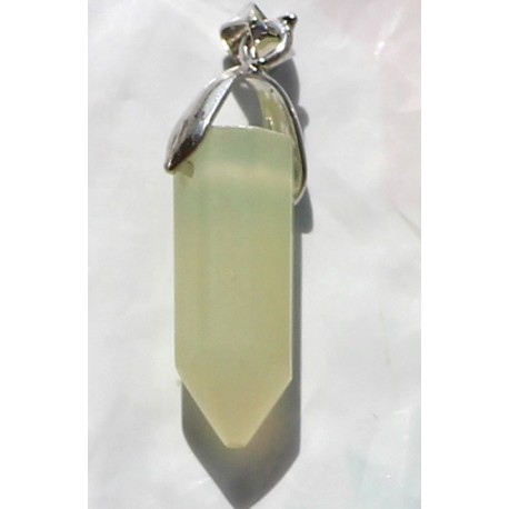 Onyx Pendant 18 CT Green Gemstone Afghanistan 0043