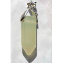 Onyx Pendant 18 CT Green Gemstone Afghanistan 0043