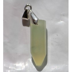 Onyx Pendant 18 CT Green Gemstone Afghanistan 057