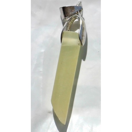 Onyx Pendant 13 CT Green Gemstone Afghanistan 062