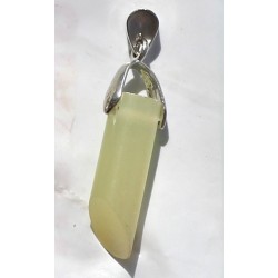 Onyx Pendant 15 CT Green Gemstone Afghanistan 067