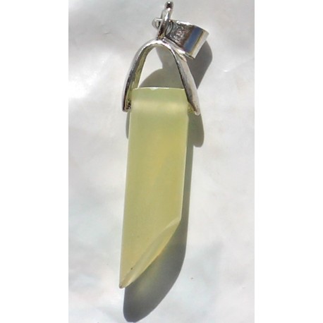 Onyx Pendant 16 CT Green Gemstone Afghanistan 068