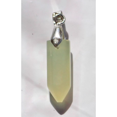 Onyx Pendant 18 CT Green Gemstone Afghanistan 074