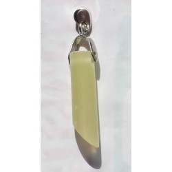 Onyx Pendant 18 CT Green Gemstone Afghanistan 080