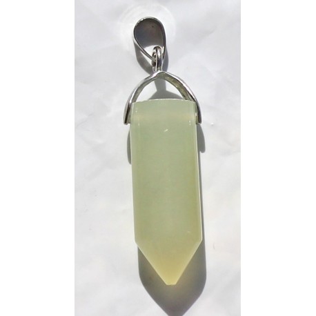 Onyx Pendant 28 CT Green Gemstone Afghanistan 090