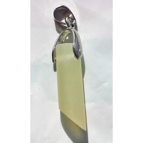 Onyx Pendant 13 CT Green Gemstone Afghanistan 093