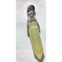 Onyx Pendant 13 CT Green Gemstone Afghanistan 094