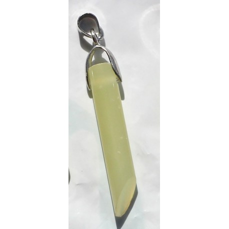 Onyx Pendant 16 CT Green Gemstone Afghanistan 095