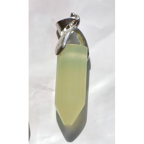 Onyx Pendant 19 CT Green Gemstone Afghanistan 097