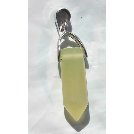 Onyx Pendant 15 CT Green Gemstone Afghanistan 0101