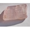 59 CT PINK KUNZITE ROUGH  GEMSTONE AFGHANISTAN 0017