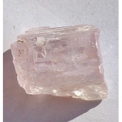 57 CT PINK KUNZITE ROUGH  GEMSTONE AFGHANISTAN 0037